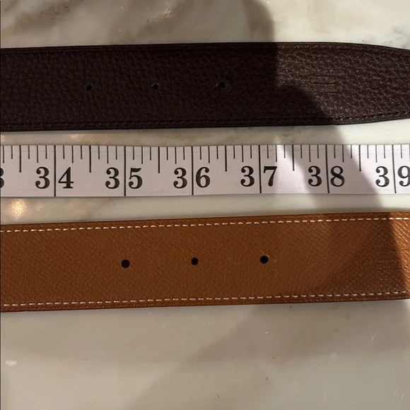 * HERMES* Gold H Belt Buckle
